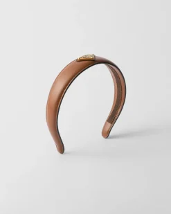 Mujer Prada DIADEMAS Y ACCESORIOS PARA EL PELO^Diadema De Piel