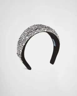 Mujer Prada DIADEMAS Y ACCESORIOS PARA EL PELO^Diadema De Satén
