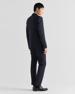 Hombre Prada TRAJES^Esmoquin De Cruzado Simple De Lana Y Mohair