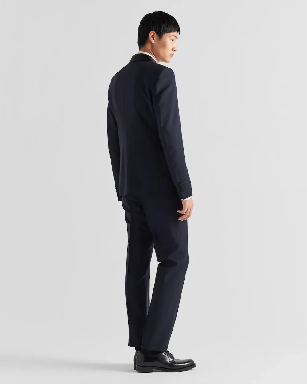 Hombre Prada TRAJES^Esmoquin De Cruzado Simple De Lana Y Mohair