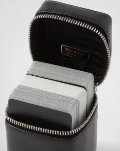 Mujer/Hombre Prada JUEGOS|JUEGOS Y ACCESORIOS PARA EL HOGAR^Estuche Con Tres Barajas De Cartas