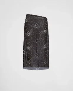 Mujer Prada FALDAS^Falda De Georgette Estampada