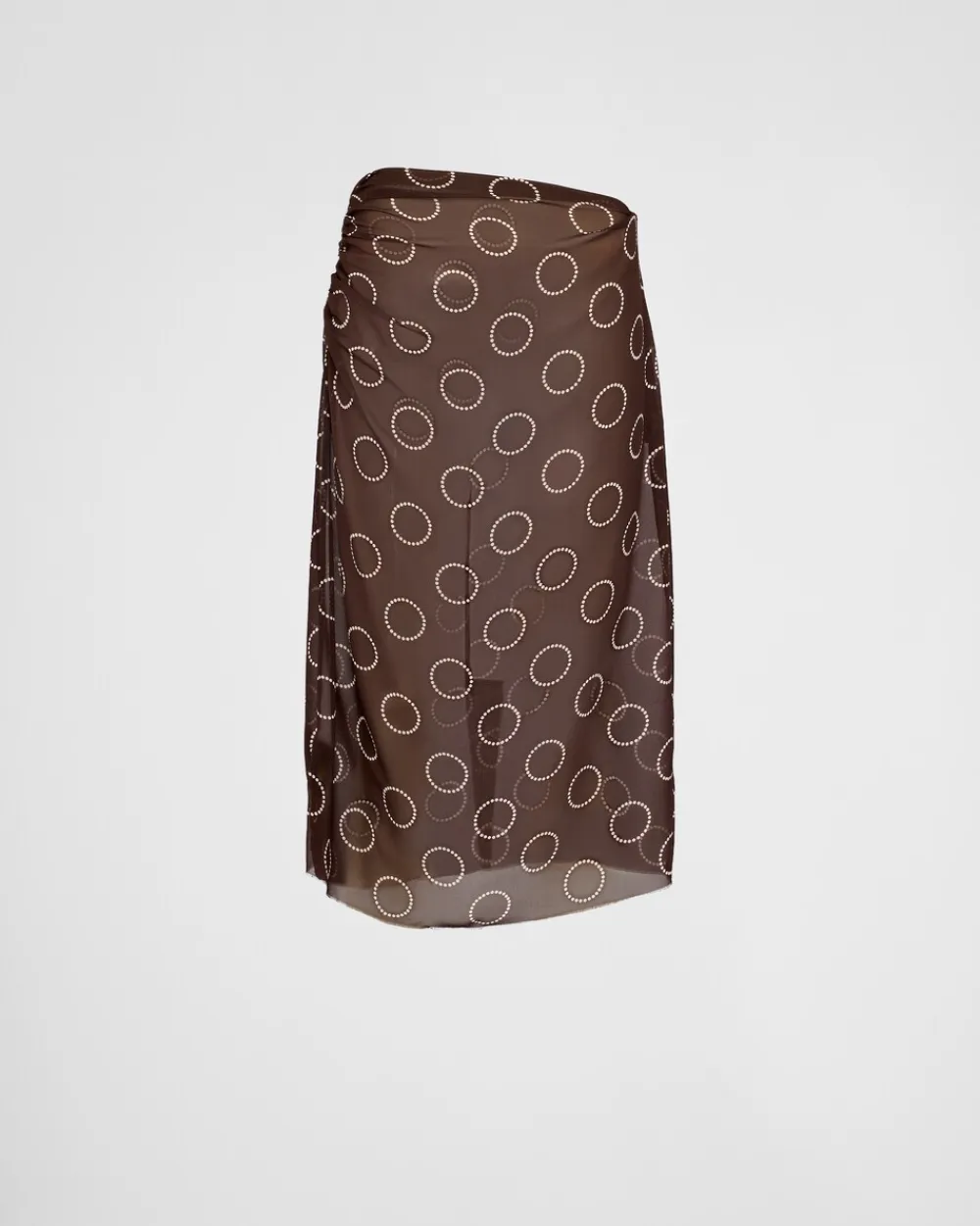 Mujer Prada FALDAS^Falda De Georgette Estampada