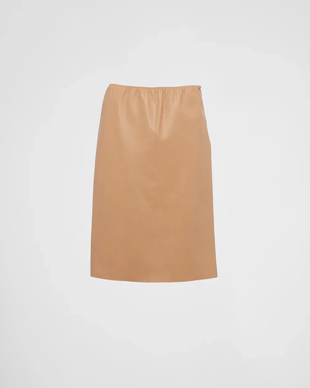 Mujer Prada ROPA DE PIEL^Falda De Napa