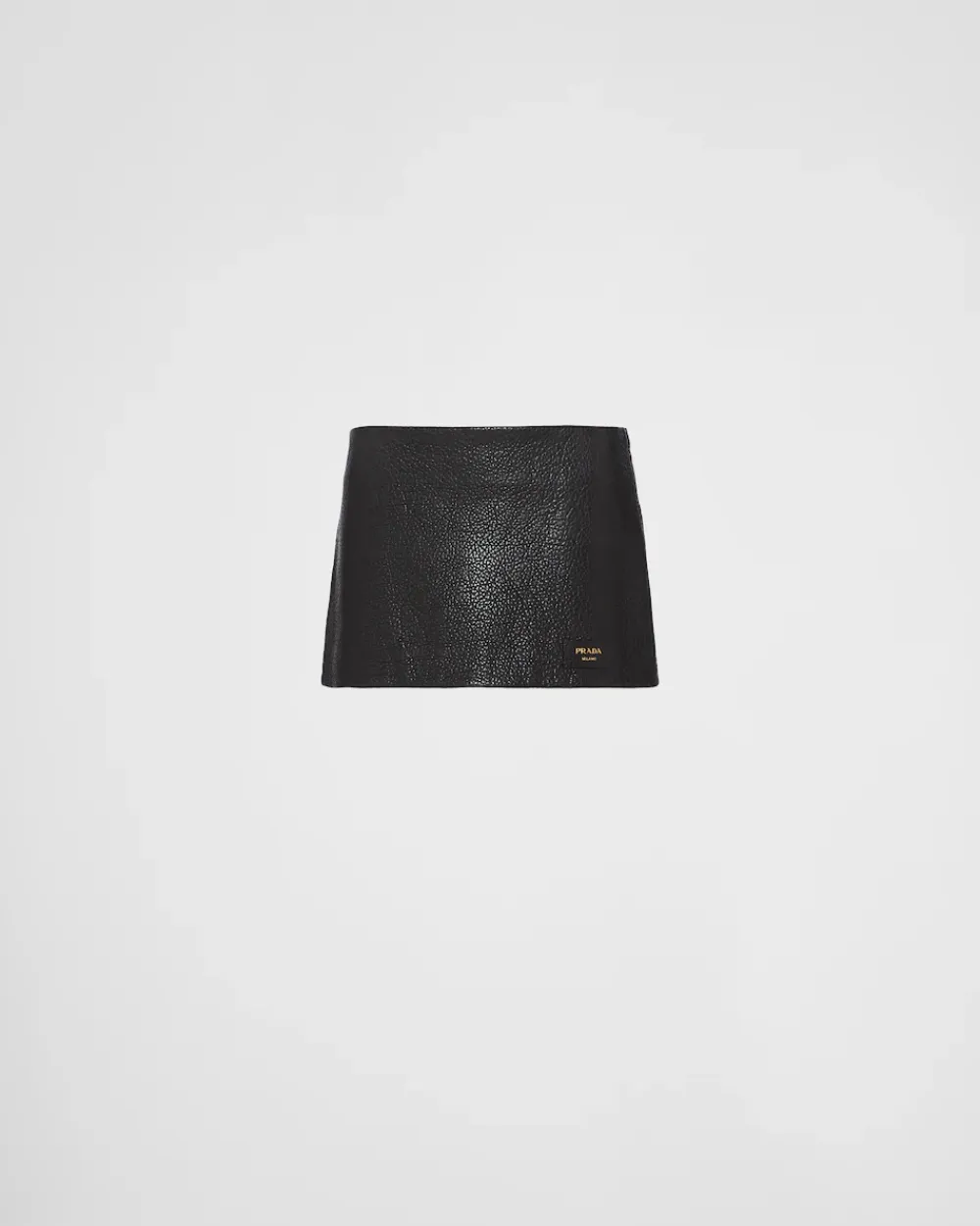 Mujer Prada ROPA DE PIEL^Falda De Napa