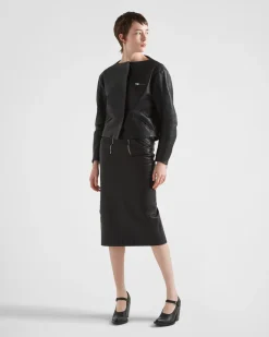 Mujer Prada ROPA DE PIEL^Falda De Piel