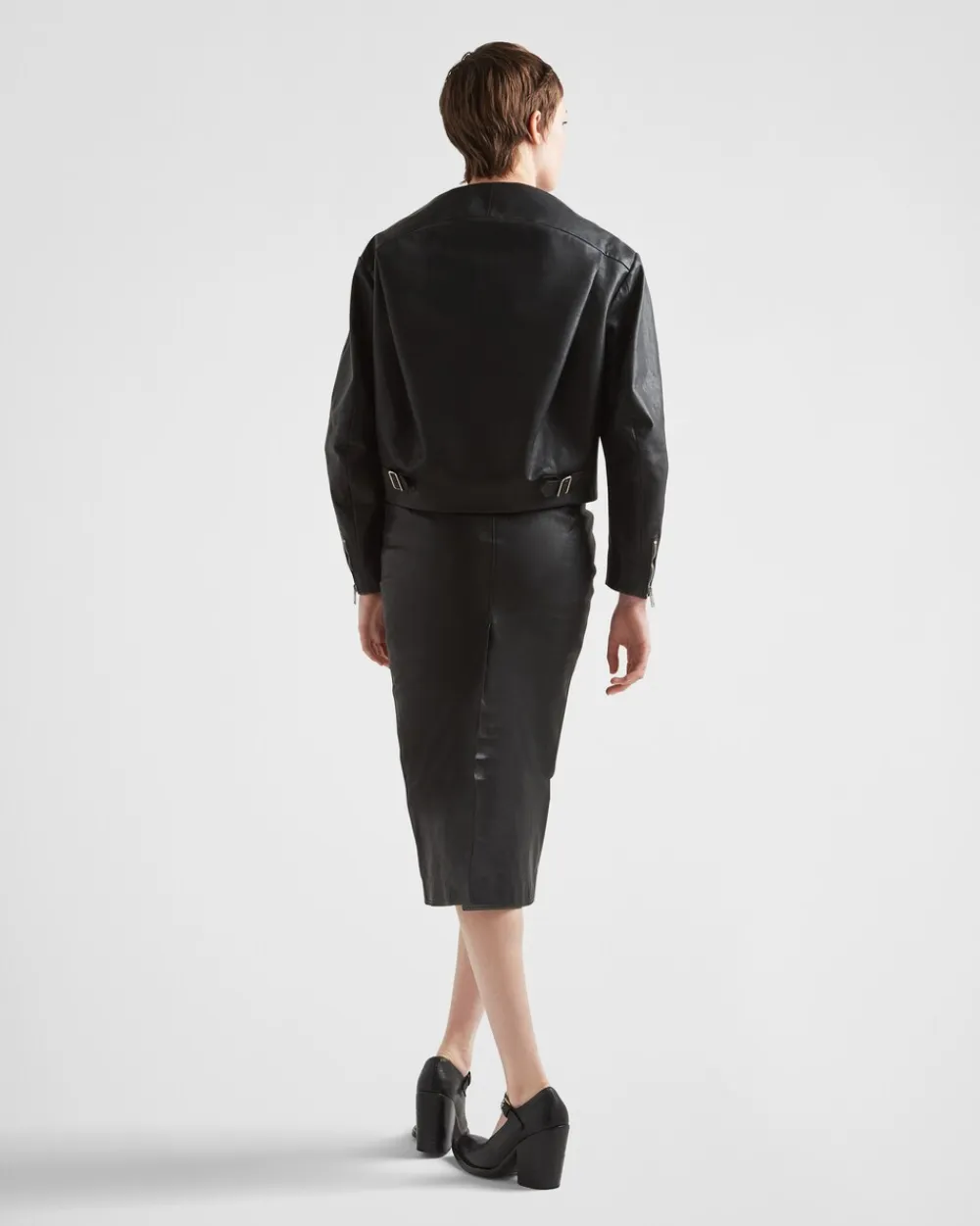 Mujer Prada ROPA DE PIEL^Falda De Piel