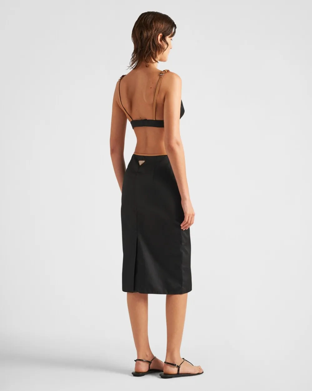 Mujer Prada COLECCIÓN FEMENINA|FALDAS^Falda De Re-nylon