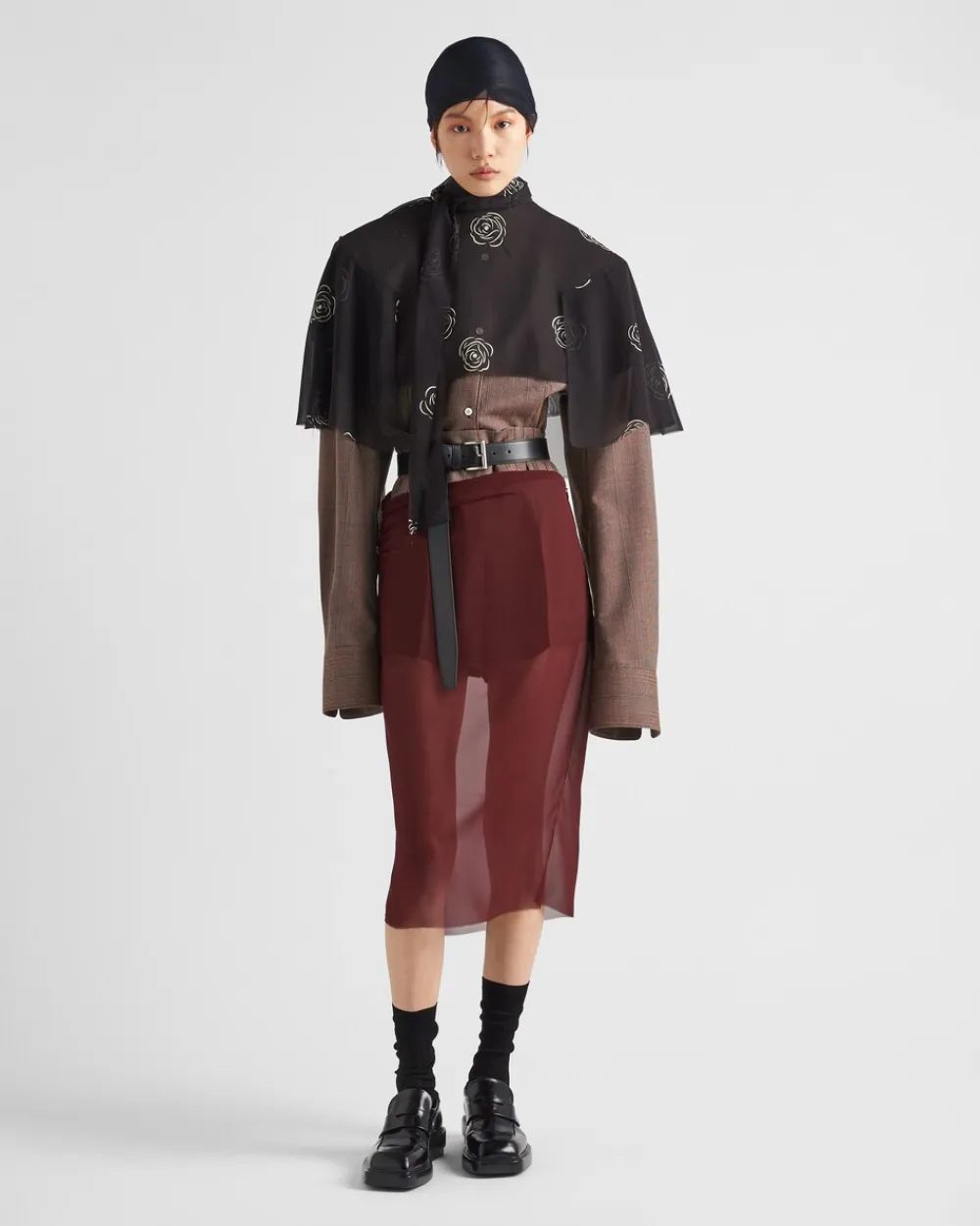 Mujer Prada FALDAS^Falda Georgette
