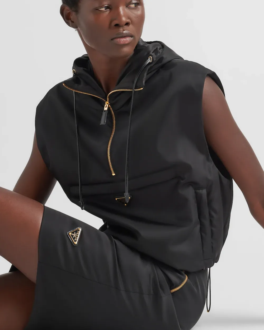Mujer Prada COLECCIÓN FEMENINA|FALDAS^Falda Lápiz De Re-nylon