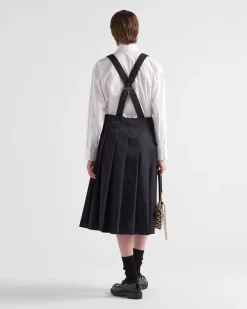 Mujer Prada COLECCIÓN FEMENINA|FALDAS^Falda Plisada De Re-nylon