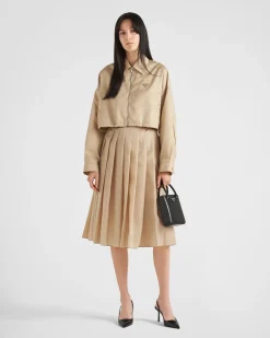 Mujer Prada COLECCIÓN FEMENINA|FALDAS^Falda Plisada De Re-nylon