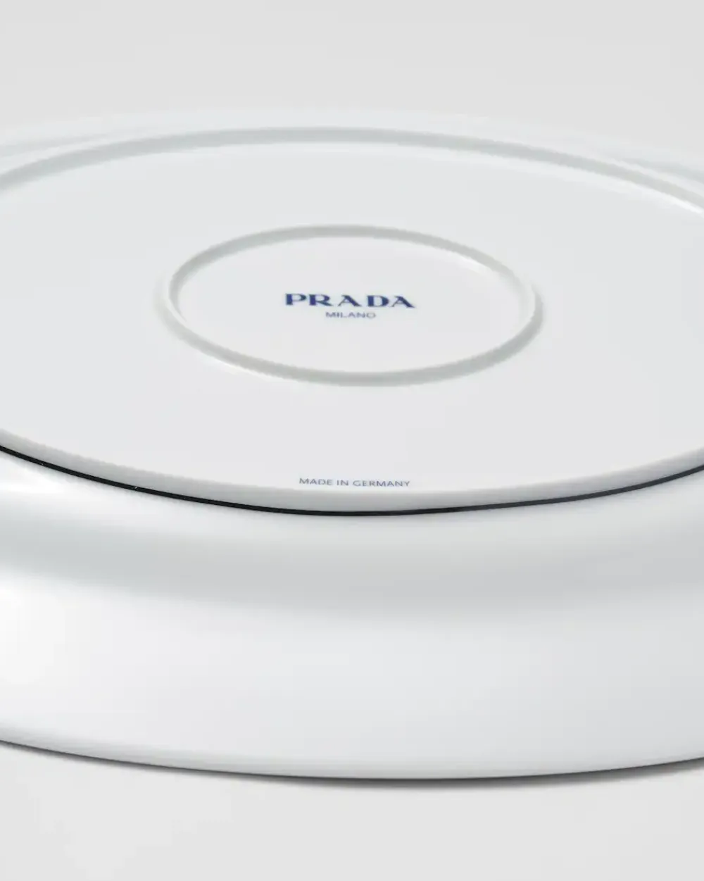 Prada BANDEJAS Y ACCESORIOS DE MESA^Fuente Grande De Porcelana - Vienna Red