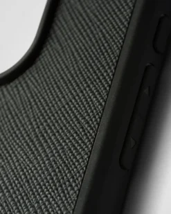 Mujer Prada ACCESORIOS TECNOLÓGICOS Y LLAVEROS^Funda Para Iphone&nbsp;15&nbsp;Pro&nbsp;De Piel Saffiano