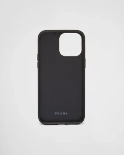 Mujer Prada ACCESORIOS TECNOLÓGICOS Y LLAVEROS^Funda Para Iphone&nbsp;14&nbsp;Pro&nbsp;Max De Piel