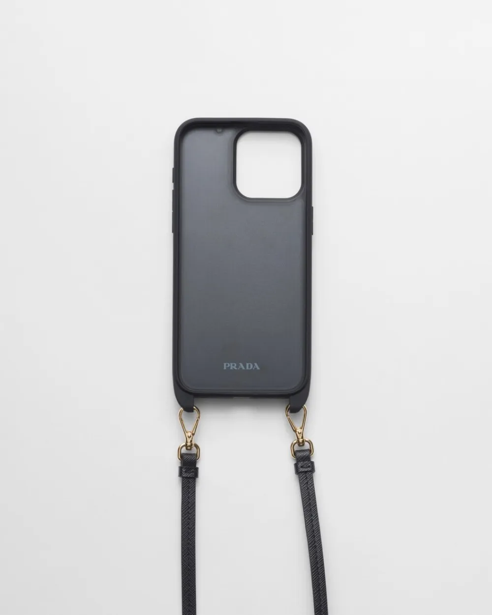 Mujer Prada ACCESORIOS TECNOLÓGICOS Y LLAVEROS^Funda Para Iphone 15 Pro Max De Piel Saffiano