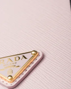 Mujer Prada ACCESORIOS TECNOLÓGICOS Y LLAVEROS^Funda Para Iphone&nbsp;15&nbsp;Pro&nbsp;Max De Piel Saffiano