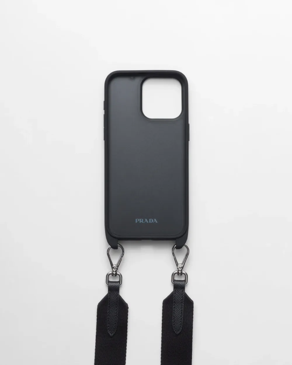 Mujer Prada ACCESORIOS TECNOLÓGICOS Y LLAVEROS^Funda Para Iphone 15 Pro Max De Piel Saffiano