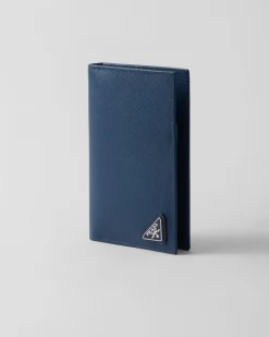 Hombre Prada CARTERAS Y TARJETEROS^Funda Para Pasaporte En Piel Saffiano