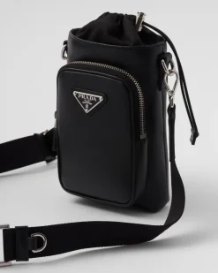 Hombre Prada ACCESORIOS TECNOLÓGICOS Y LLAVEROS^Funda Para Smartphone De Piel