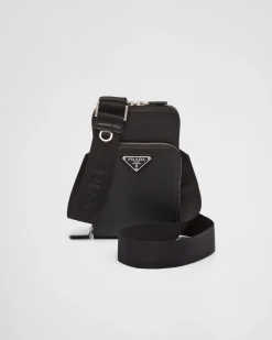 Hombre Prada ACCESORIOS TECNOLÓGICOS Y LLAVEROS^Funda Para Smartphone De Piel Saffiano
