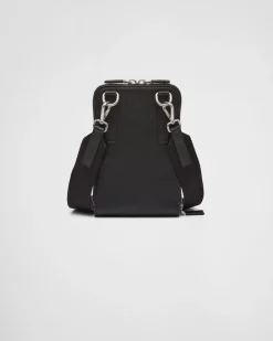 Hombre Prada ACCESORIOS TECNOLÓGICOS Y LLAVEROS^Funda Para Smartphone De Piel Saffiano
