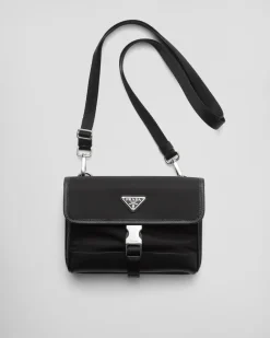 Mujer/Hombre Prada ACCESORIOS TECNOLÓGICOS Y LLAVEROS|ACCESORIOS TECNOLÓGICOS Y LLAVEROS^Funda Para Smartphone De Re-nylon Y Piel Saffiano