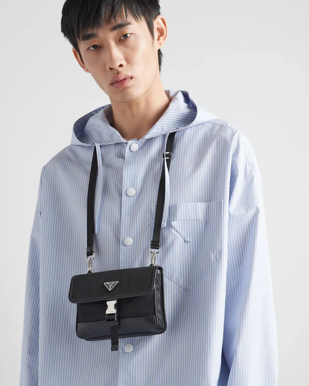 Mujer/Hombre Prada ACCESORIOS TECNOLÓGICOS Y LLAVEROS|ACCESORIOS TECNOLÓGICOS Y LLAVEROS^Funda Para Smartphone De Re-nylon Y Piel Saffiano