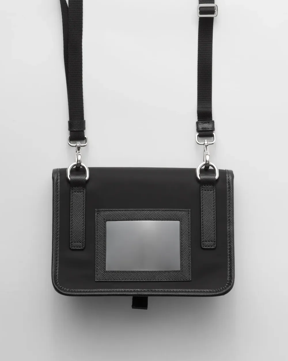 Mujer/Hombre Prada ACCESORIOS TECNOLÓGICOS Y LLAVEROS|ACCESORIOS TECNOLÓGICOS Y LLAVEROS^Funda Para Smartphone De Re-nylon Y Piel Saffiano