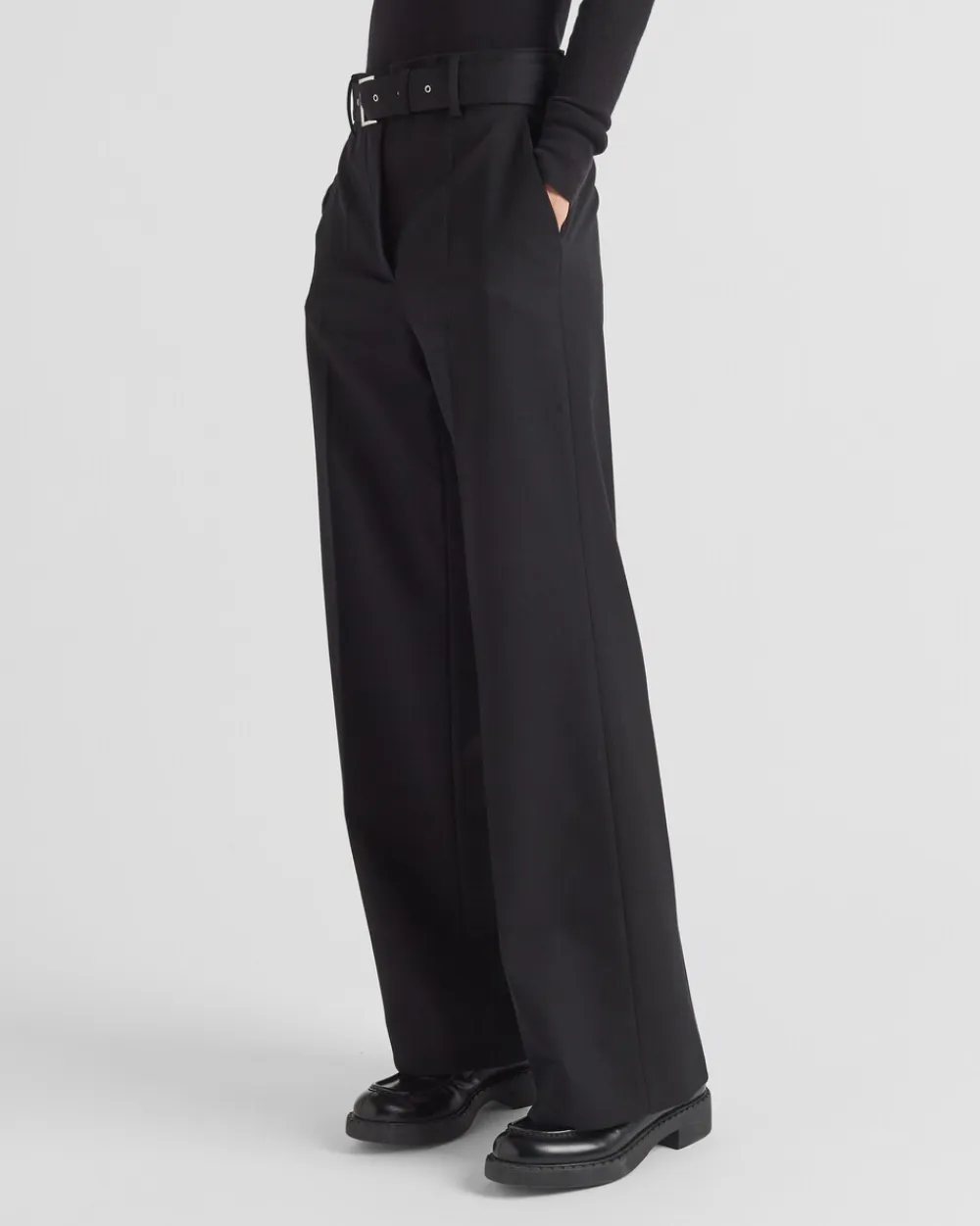 Mujer Prada PANTALONES LARGOS Y CORTOS^Gabardine Pants