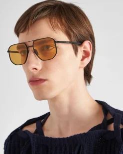 Hombre Prada GAFAS DE SOL^Gafas De Sol Con Logo