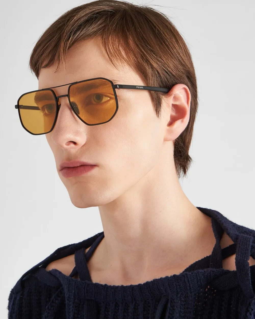 Hombre Prada GAFAS DE SOL^Gafas De Sol Con Logo