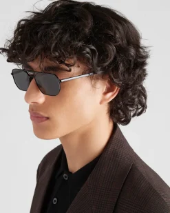 Hombre Prada GAFAS DE SOL^Gafas De Sol Con Logo