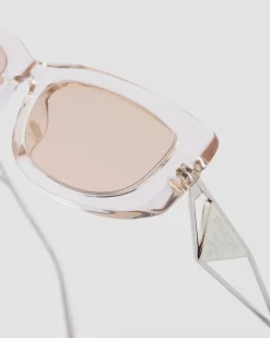 Mujer Prada GAFAS DE SOL^Gafas De Sol Con Logo Triangular