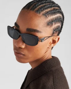 Mujer Prada GAFAS DE SOL^Gafas De Sol Con Logo Triangular