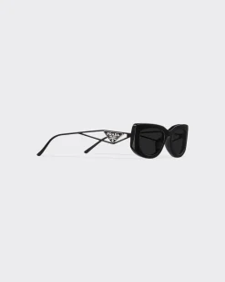 Mujer Prada GAFAS DE SOL^Gafas De Sol Con Logo Triangular