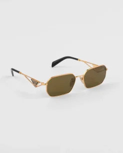 Mujer Prada GAFAS DE SOL^Gafas De Sol Con Logo Triangular