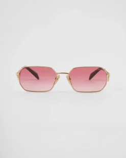 Mujer Prada GAFAS DE SOL^Gafas De Sol Con Logo Triangular