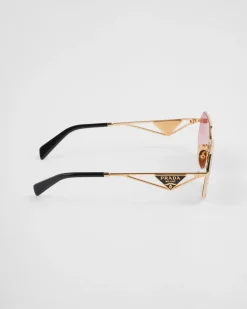 Mujer Prada GAFAS DE SOL^Gafas De Sol Con Logo Triangular