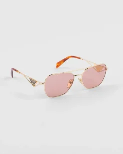 Mujer Prada GAFAS DE SOL^Gafas De Sol Con Logo Triangular