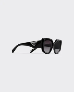 Mujer Prada GAFAS DE SOL^Gafas De Sol Con Logo Triangular