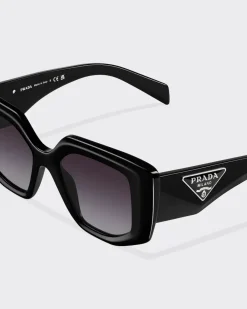 Mujer Prada GAFAS DE SOL^Gafas De Sol Con Logo Triangular