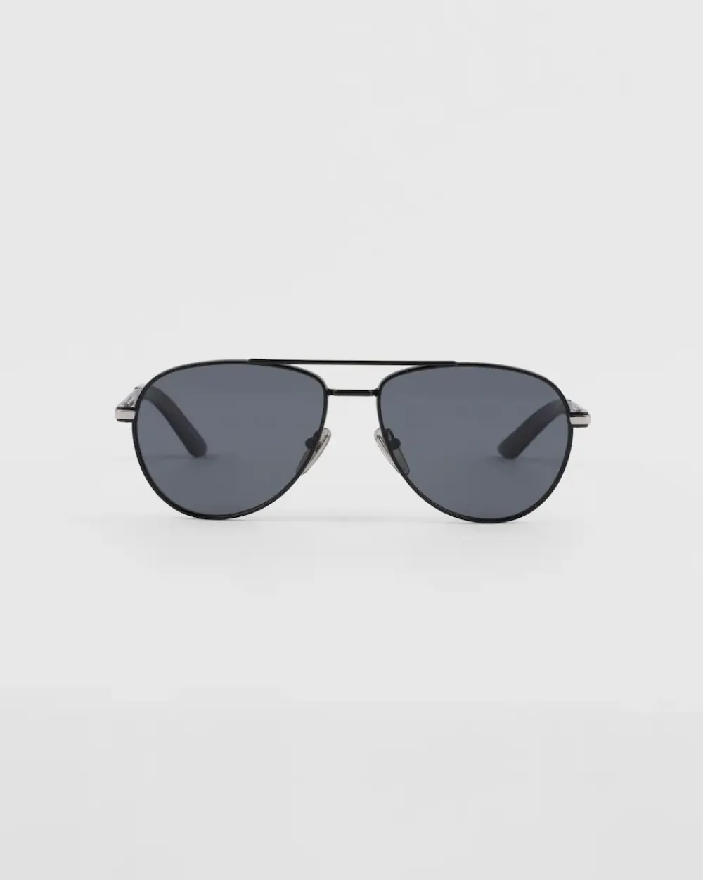 Hombre Prada GAFAS DE SOL^Gafas De Sol Con Una Icónica Placa De Metal