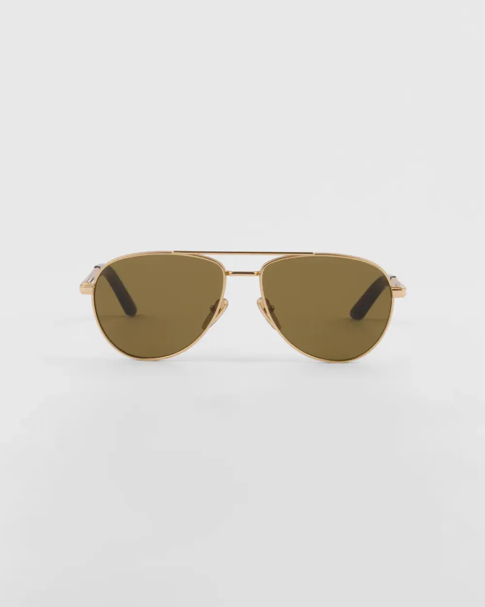 Hombre Prada GAFAS DE SOL^Gafas De Sol Con Una Icónica Placa De Metal