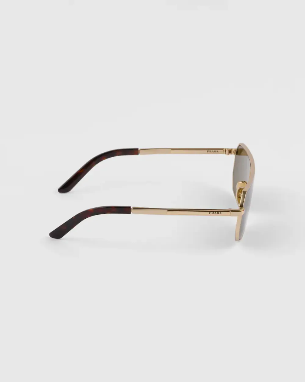 Hombre Prada GAFAS DE SOL^Gafas De Sol Con Una Icónica Placa De Metal