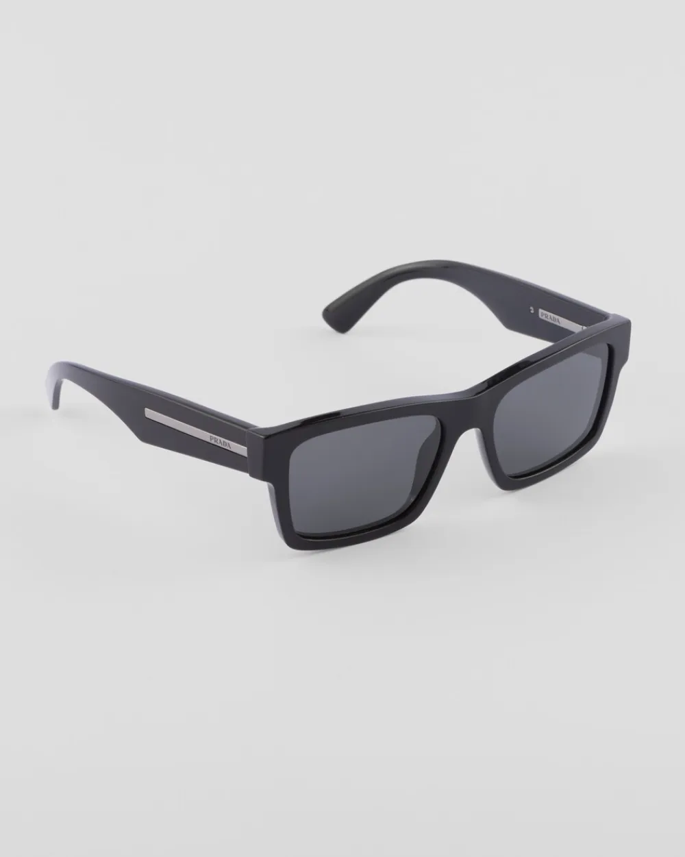 Hombre Prada GAFAS DE SOL^Gafas De Sol Con Una Icónica Placa De Metal