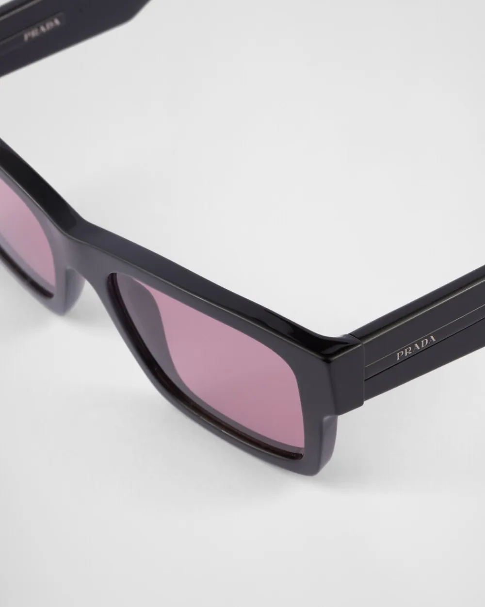 Hombre Prada GAFAS DE SOL^Gafas De Sol Con Una Icónica Placa De Metal