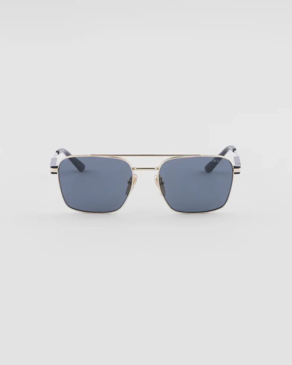 Hombre Prada GAFAS DE SOL^Gafas De Sol Con Una Icónica Placa De Metal