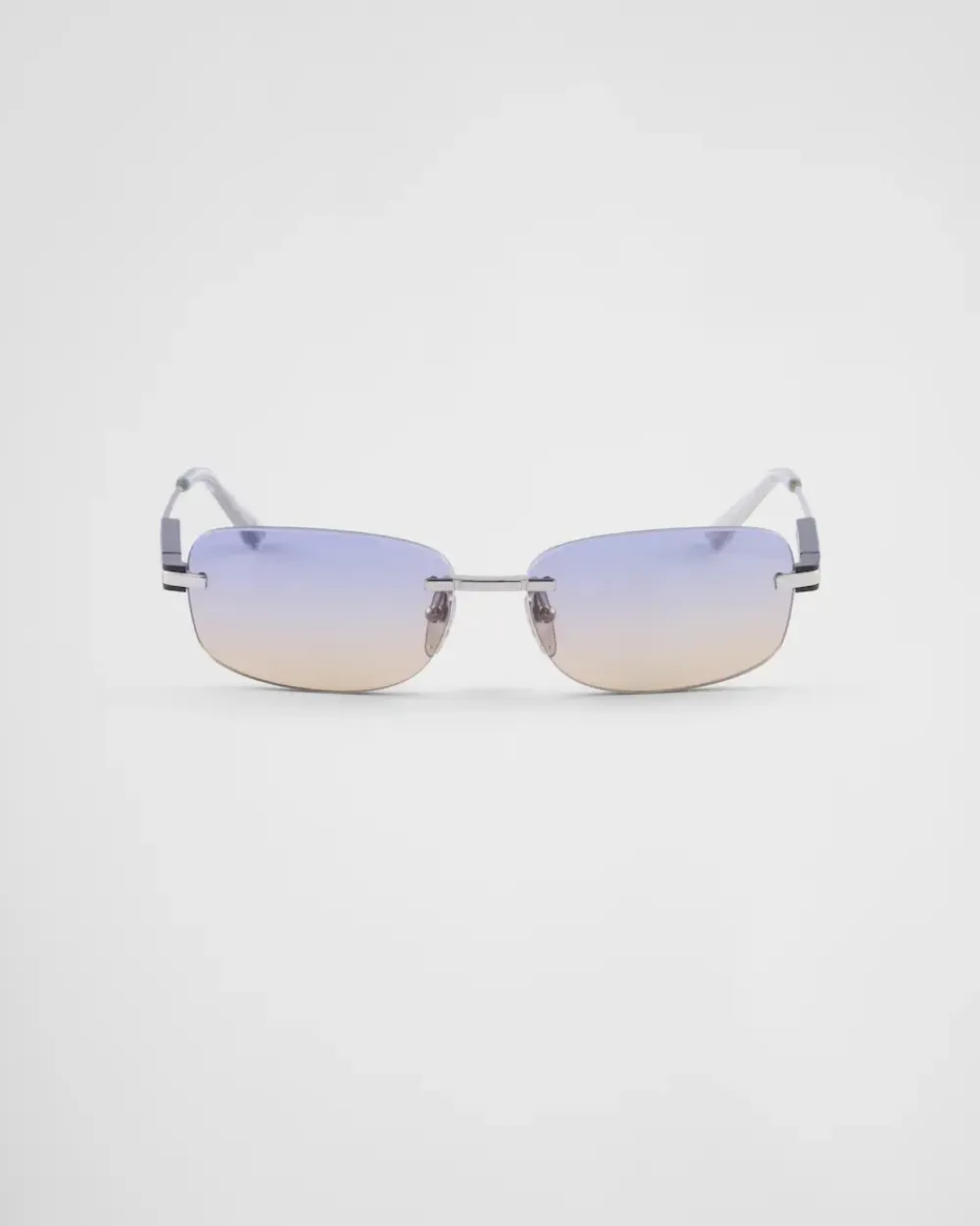 Hombre Prada GAFAS DE SOL^Gafas De Sol Con Una Icónica Placa De Metal