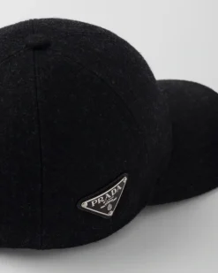 Hombre Prada SOMBREROS Y GUANTES^Gorra De Béisbol De Loden